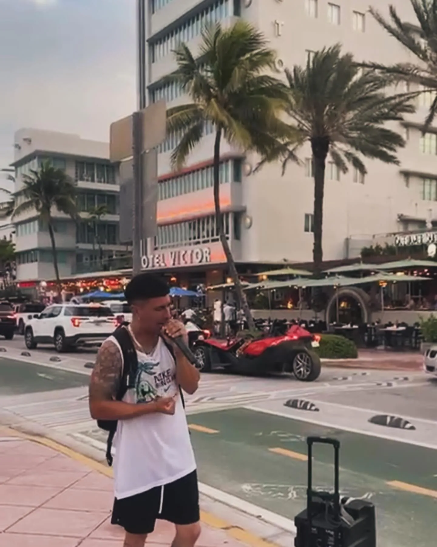 Street preaching in Miami